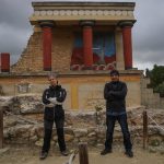 Visiting Knossos ruins