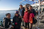 With Hakan and his family in Ayvalik