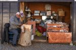 Dry fruit seller in Sirinçe